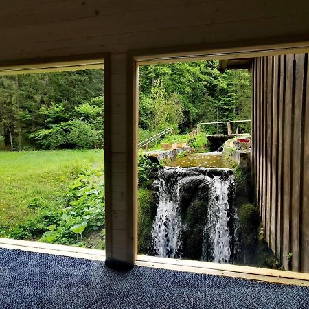 Wooden House With A Waterfall "Stipanov Mlin" Villa Plitvička Jezera Eksteriør billede