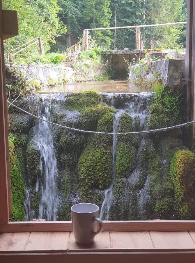 Wooden House With A Waterfall "Stipanov Mlin" Villa Plitvička Jezera Eksteriør billede